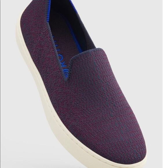 Rothys size 10 fig python woman’s slide on sneakers - Picture 4 of 13